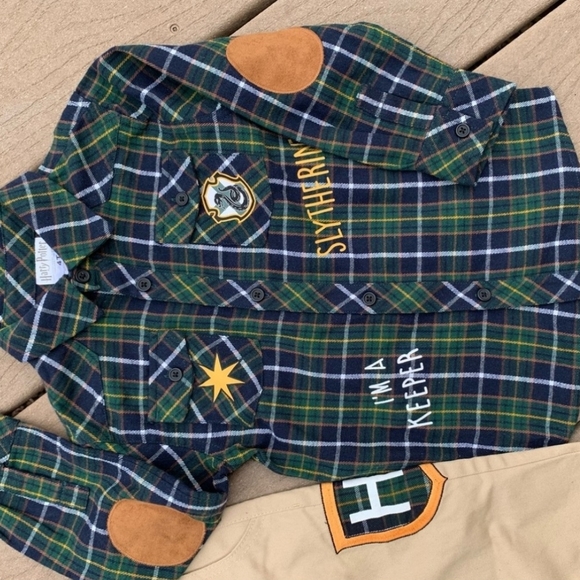 Harry Potter Kids Slytherin Outfit - Picture 5 of 8